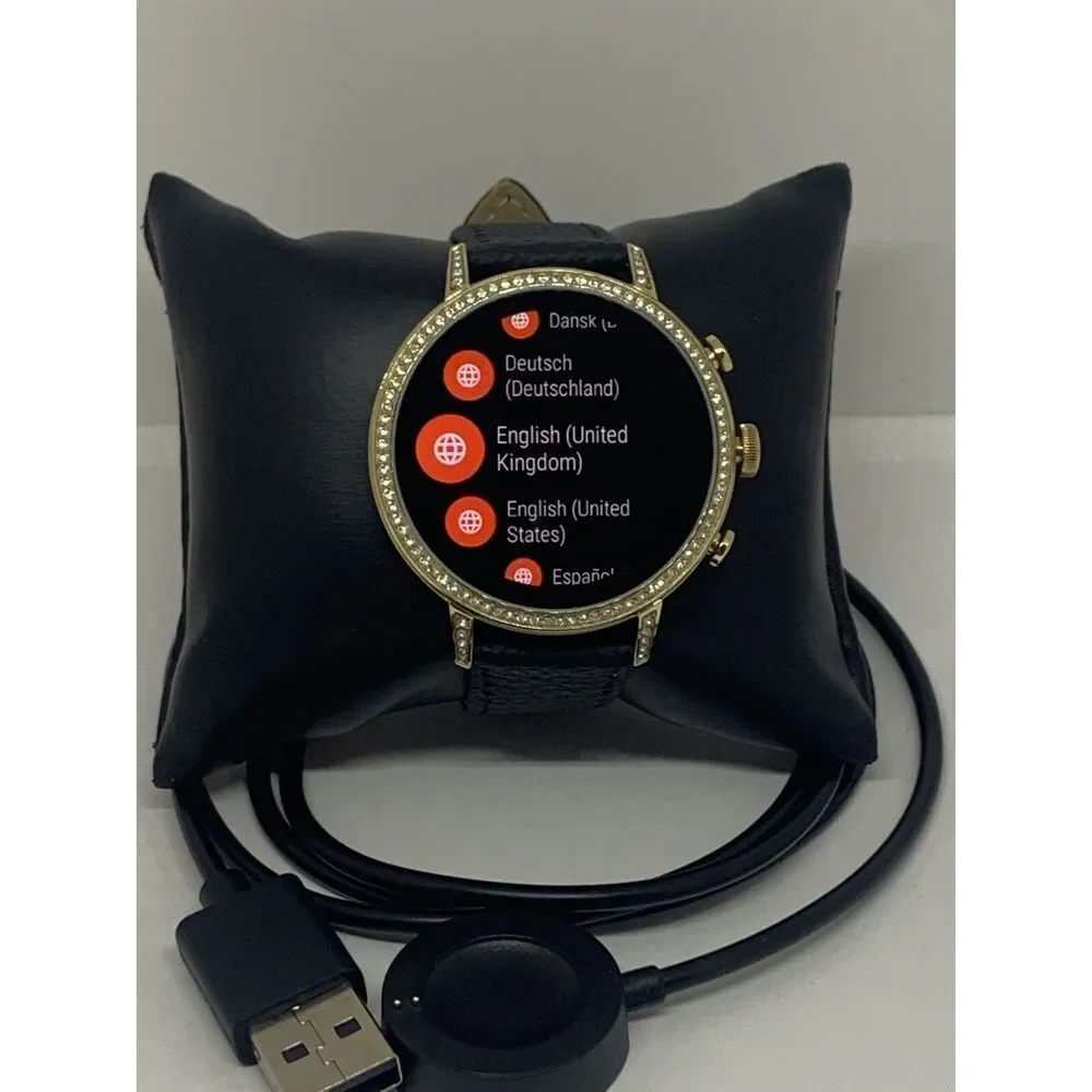 Fossil Gen 4 Authentic Digital Dial Smart Watch Custom Band FTW6012 QT496